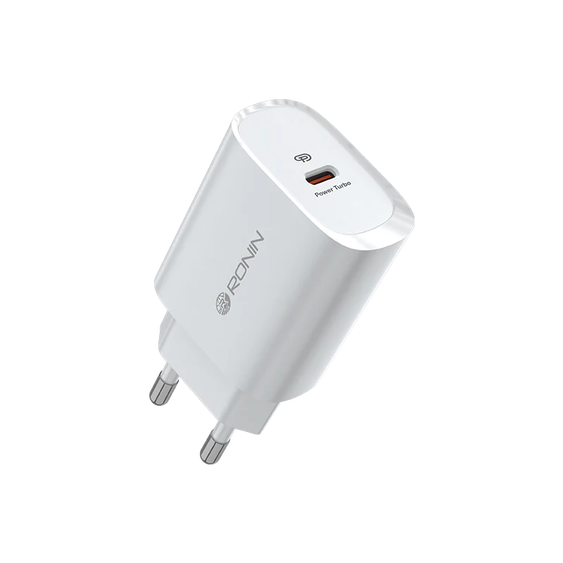 Ronin R-128 20 Watt Type-C to Type-C Charger - Fast wall charger - High quality Pd type c to type c fast charging Ronin R-128 20 Watt Type-C to Type-C Charger - Fast wall charger - High quality Pd type c to type c fast charging